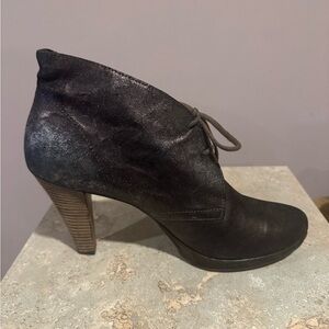 Paul Green Black Heeled Boots